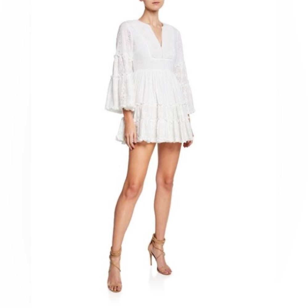 Alexis White Lace Mini Dress